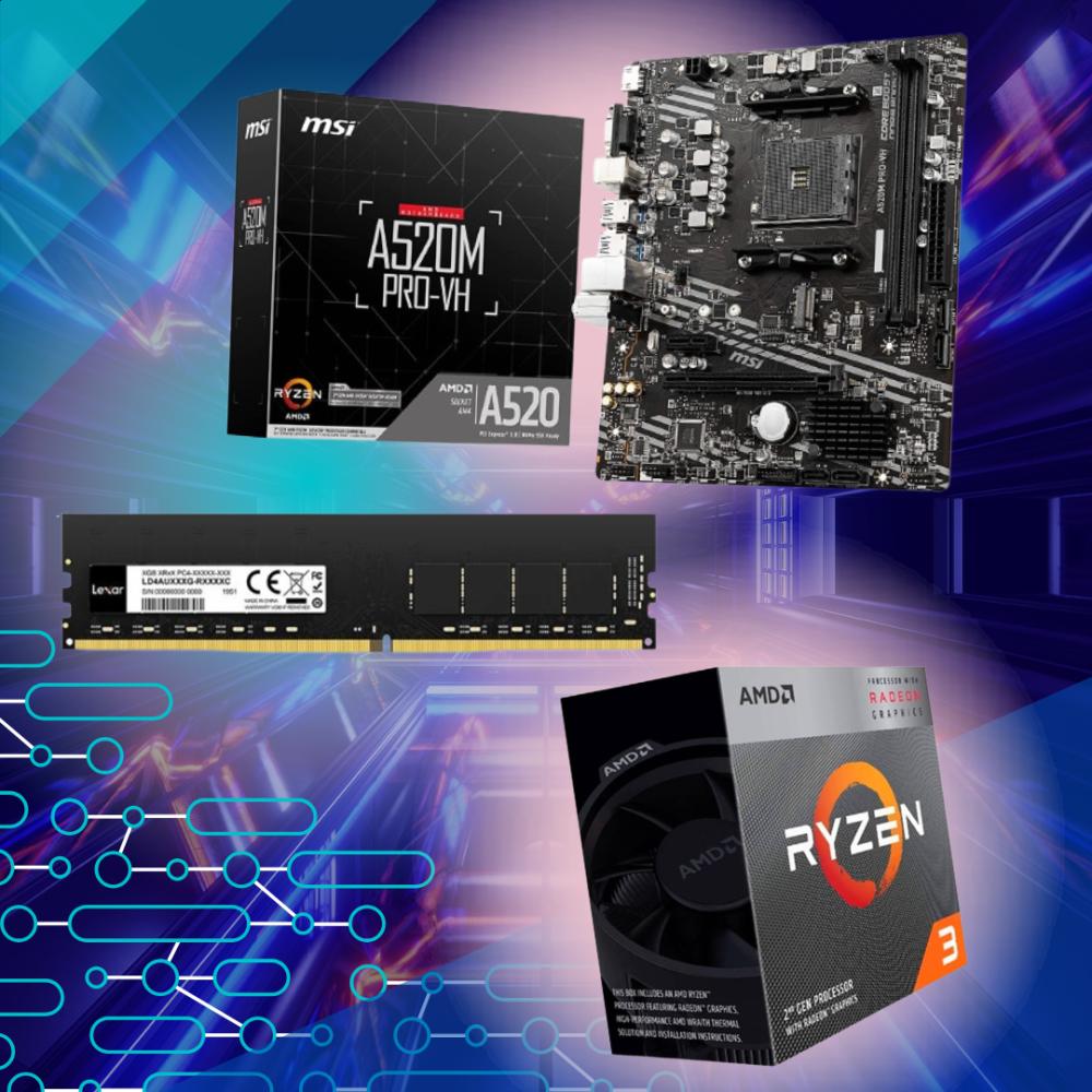 COMBO 8 - AMD RYZEN 3 3200G